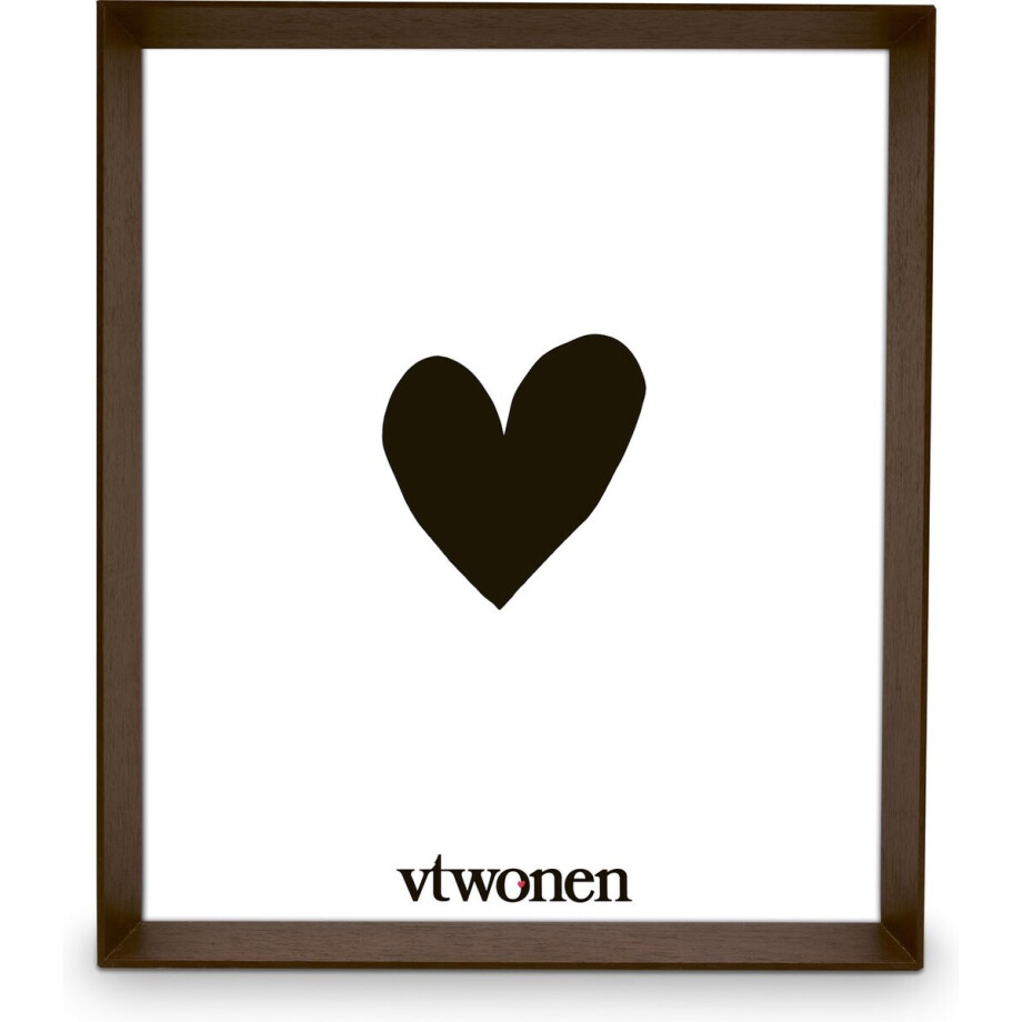 vtwonen - Fotolijst - Hout - Donkerbruin - 30x35 cm vtwonen - Fotolijst - Hout - Donkerbruin - 30x35 cm afbeelding 1
