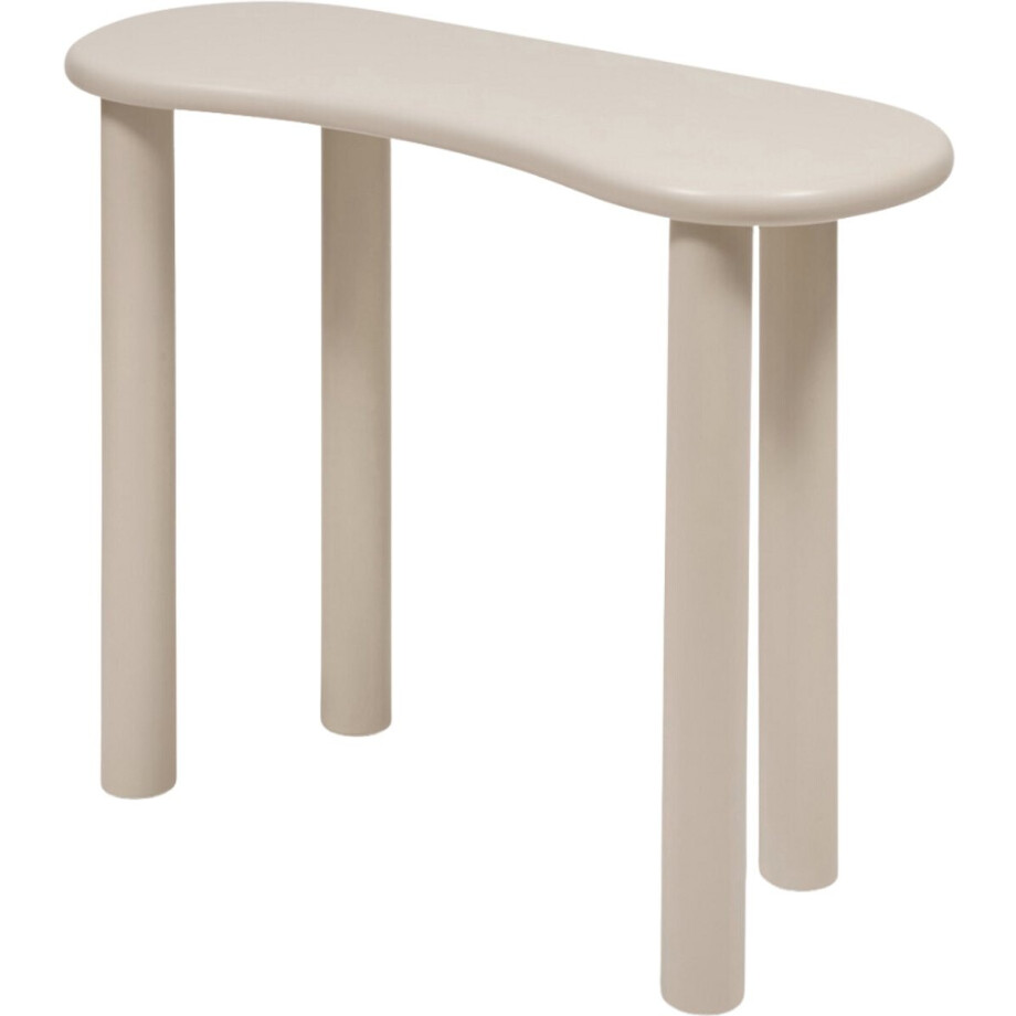 MISOU Sidetable - Kaptafel - 100x40x80cm - Wandtafel - Makeuptafel - Consoletafel - Haltafel - Pine - Hout - Beige - ASTRA MISOU Sidetable - Kaptafel - 100x40x80cm - Wandtafel - Makeuptafel - Consoletafel - Haltafel - Pine - Hout - Beige - ASTRA afbeelding 1