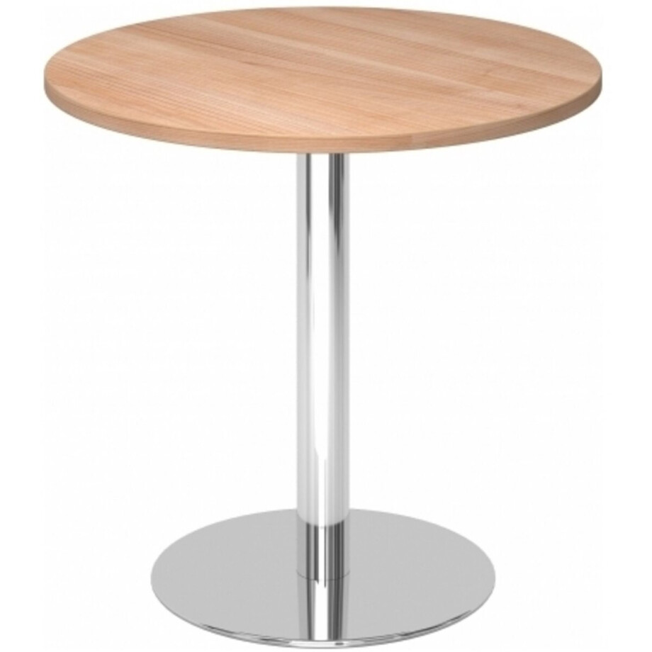 Systeem conferentietafel BISTRO F80R C Walnoot / Chroom afbeelding 1