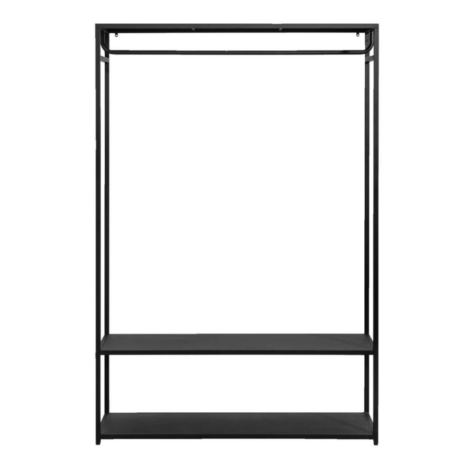 25% korting - Leen Bakker - Halmeubel Isabelle - 175x118x40 Cm - Metaal - Zwart 25% korting - Leen Bakker - Halmeubel Isabelle - 175x118x40 Cm - Metaal - Zwart afbeelding 1