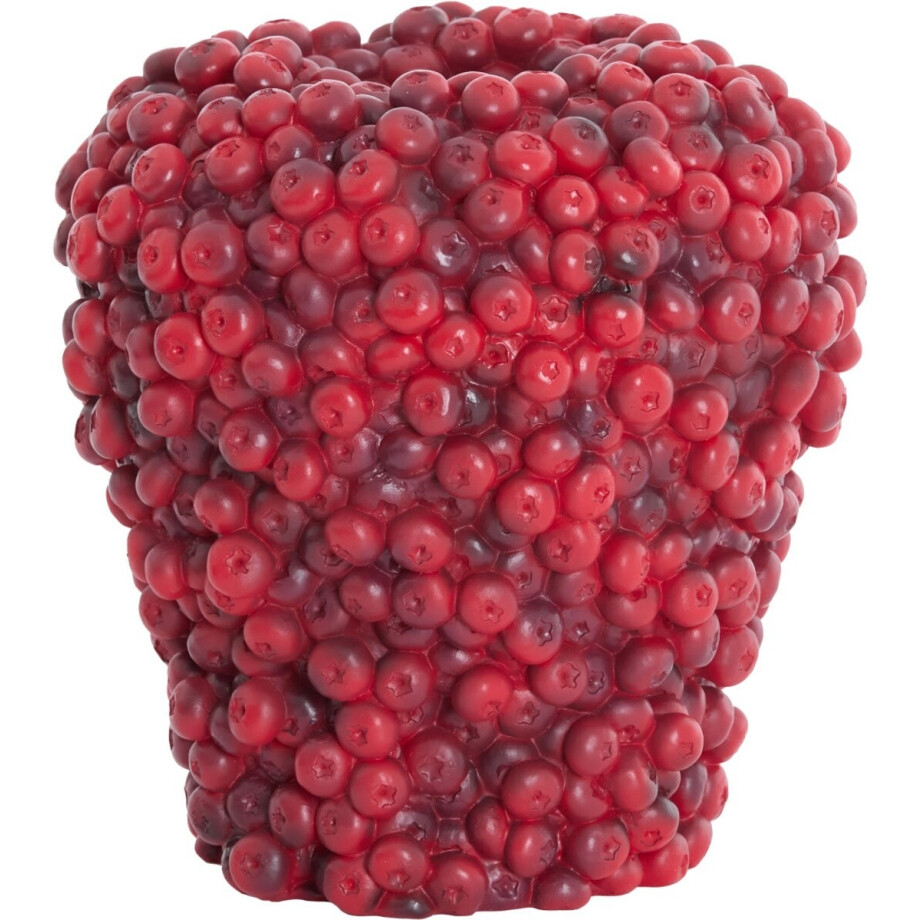 Light & Living - Vaas BERRIES - Ø25x25cm - Rood Light & Living - Vaas BERRIES - Ø25x25cm - Rood afbeelding 1