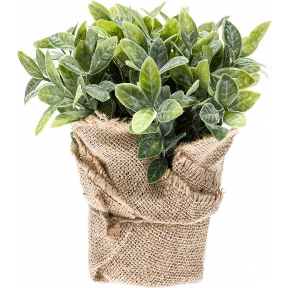 Kunst kruidenplant munt 19 cm afbeelding 1