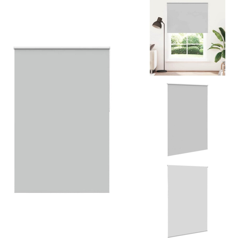 vidaXL Rolgordijn - Rolgordijnen - Dag- En Nachtgordijn - Verduisterend Rolgordijn - Rolgordijn verduisterend 145x230 cm stofbreedte 141,6 cm vidaXL Rolgordijn - Rolgordijnen - Dag- En Nachtgordijn - Verduisterend Rolgordijn - Rolgordijn verduisterend 145x230 cm stofbreedte 141,6 cm afbeelding 1