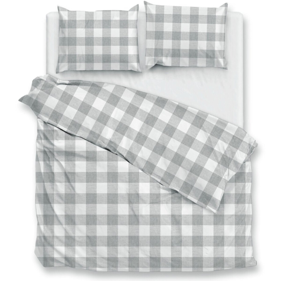 Zohome Quattro di Lino Dekbedovertrek - Extra breed - 260x200/220 cm - Dove-Grey Zohome Quattro di Lino Dekbedovertrek - Extra breed - 260x200/220 cm - Dove-Grey afbeelding 1