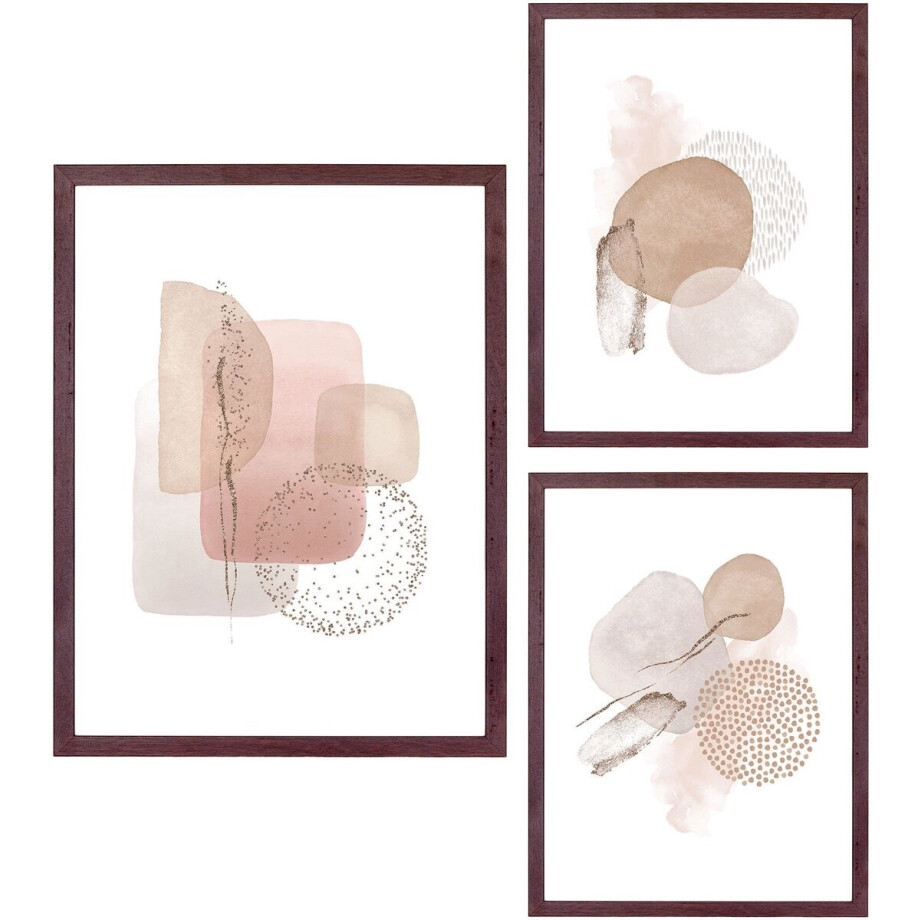 House Nordic - Set/3 - Frame met afbeeldingen - Aspen - Schilderijen - Muurdecoratie - 30x40 en 21x30 House Nordic - Set/3 - Frame met afbeeldingen - Aspen - Schilderijen - Muurdecoratie - 30x40 en 21x30 afbeelding 1