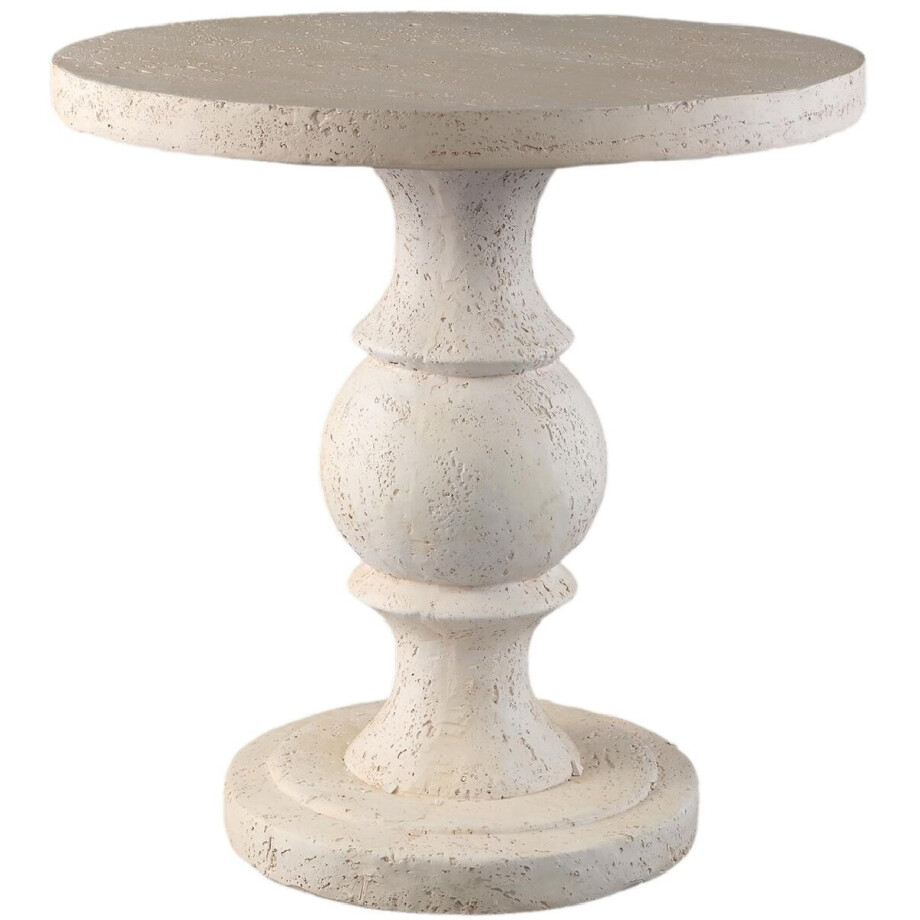 PTMD - Bijzettafel Muza - Beige - 56.5x56.5x56cm afbeelding 1