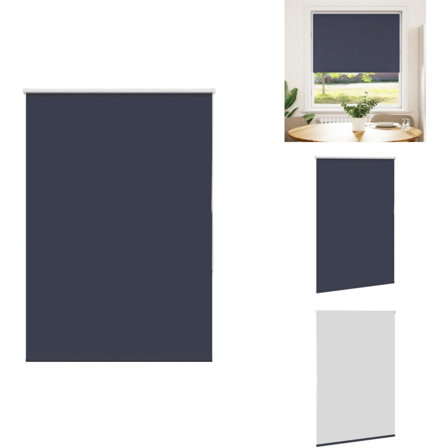 vidaXL Rolgordijn - Rolgordijnen - Dag- En Nachtgordijn - Verduisterend Rolgordijn - Rolgordijn verduisterend 100x150cm stofbreedte 95,7cm polyester vidaXL Rolgordijn - Rolgordijnen - Dag- En Nachtgordijn - Verduisterend Rolgordijn - Rolgordijn verduisterend 100x150cm stofbreedte 95,7cm polyester afbeelding 1