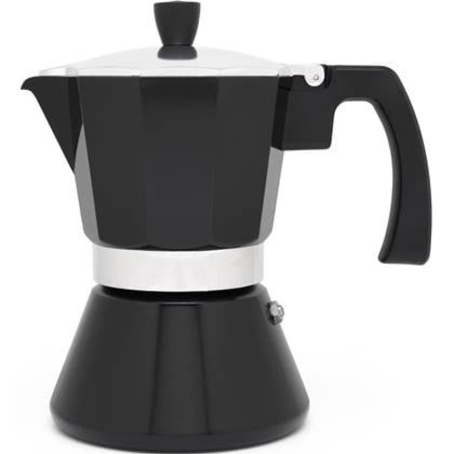 Leopold Vienna - Espressomaker Tivoli 6-kops zwart afbeelding 1