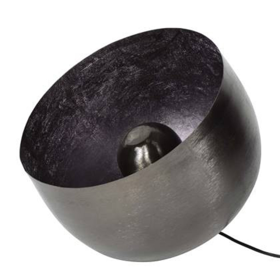 MOOS Babet Tafellamp Ã 36 cm - Zwart Nikkel afbeelding 1