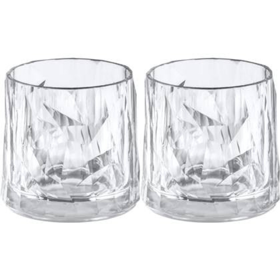 Koziol Superglas Club No. 02 Whiskey Glas 250 ml Set van 2 Stuks afbeelding 1