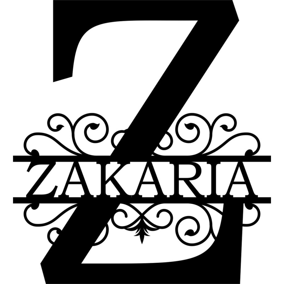 Wanddecoratie | Gepersonaliseerde letters A t/m Z - L (40cm) afbeelding 1