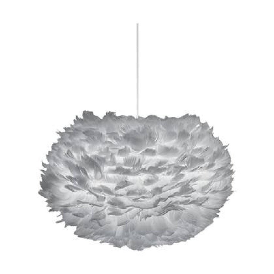 Umage Eos Medium hanglamp light grey - met koordset wit - Ã 45 cm afbeelding 1