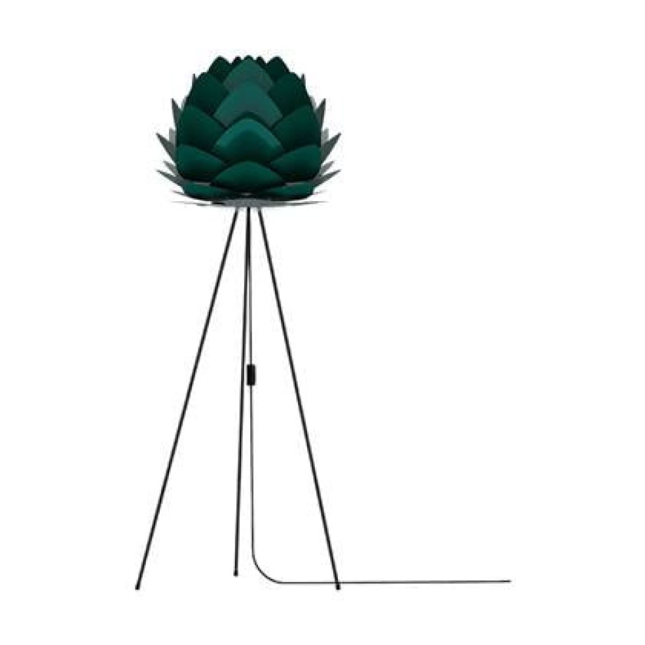 Umage Aluvia Medium vloerlamp forest green - met tripod zwart - Ã 59 afbeelding 1