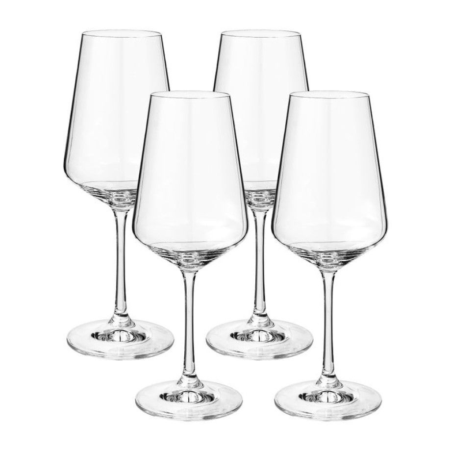 Wijnglas kristal - 350 ml - set van 4 afbeelding 1