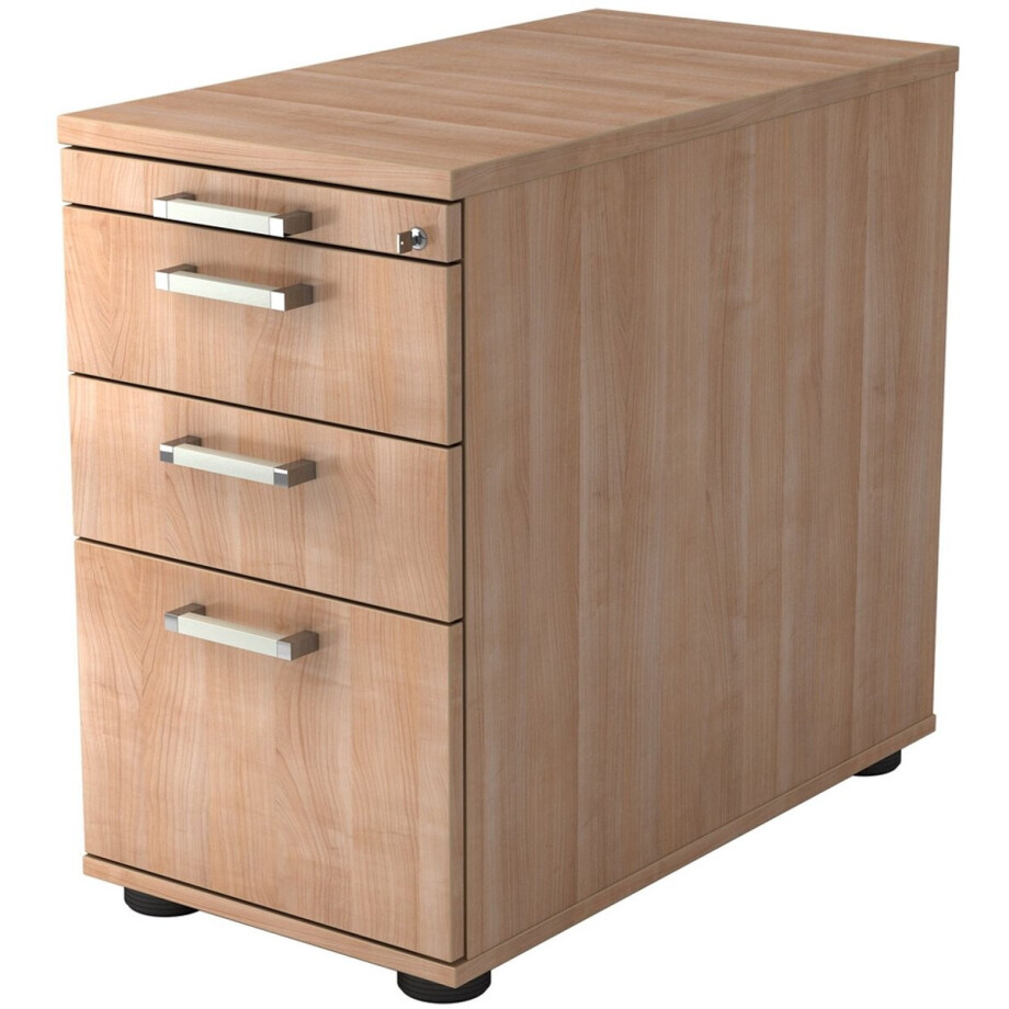 Ladeblok - 2 Lades - Walnoot - 42,8 x 80 x 72-76 cm - Signa Sc40 CE afbeelding 1