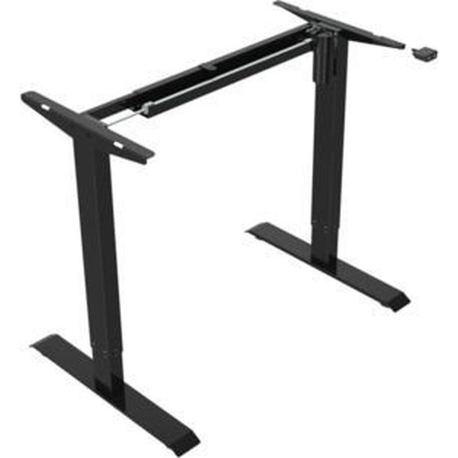 Elektrisch Verstelbaar Zit-Sta Bureau Frame NEN 527 Zwart (RAL9005) Elektrisch Verstelbaar Zit-Sta Bureau Frame NEN 527 Zwart (RAL9005) afbeelding 1