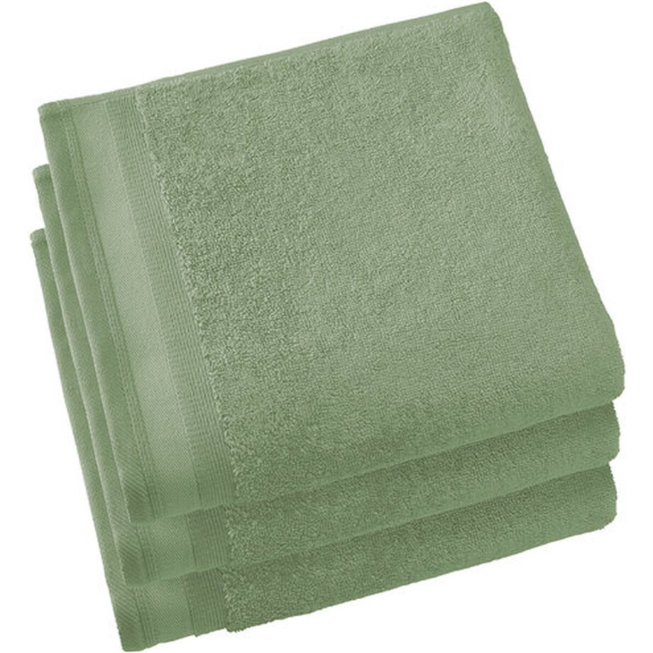 De Witte Lietaer handdoek Excellence 50x100 sea green afbeelding 1
