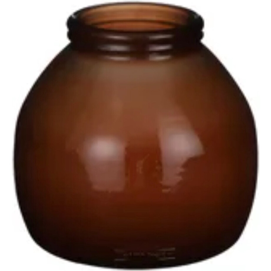 MICA DECORATIONS VAAS CIVITA BRUIN D 21 H 20 CM MICA DECORATIONS VAAS CIVITA BRUIN D 21 H 20 CM afbeelding 1