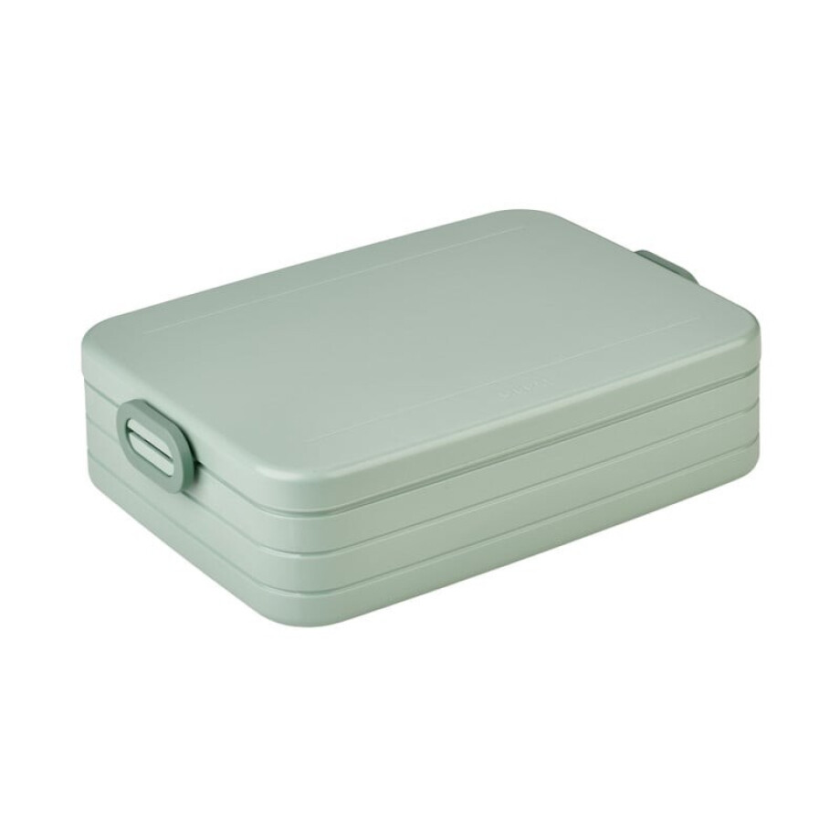 Mepal lunchbox groot - lichtblauw - 6.5x25.5x17 cm afbeelding 