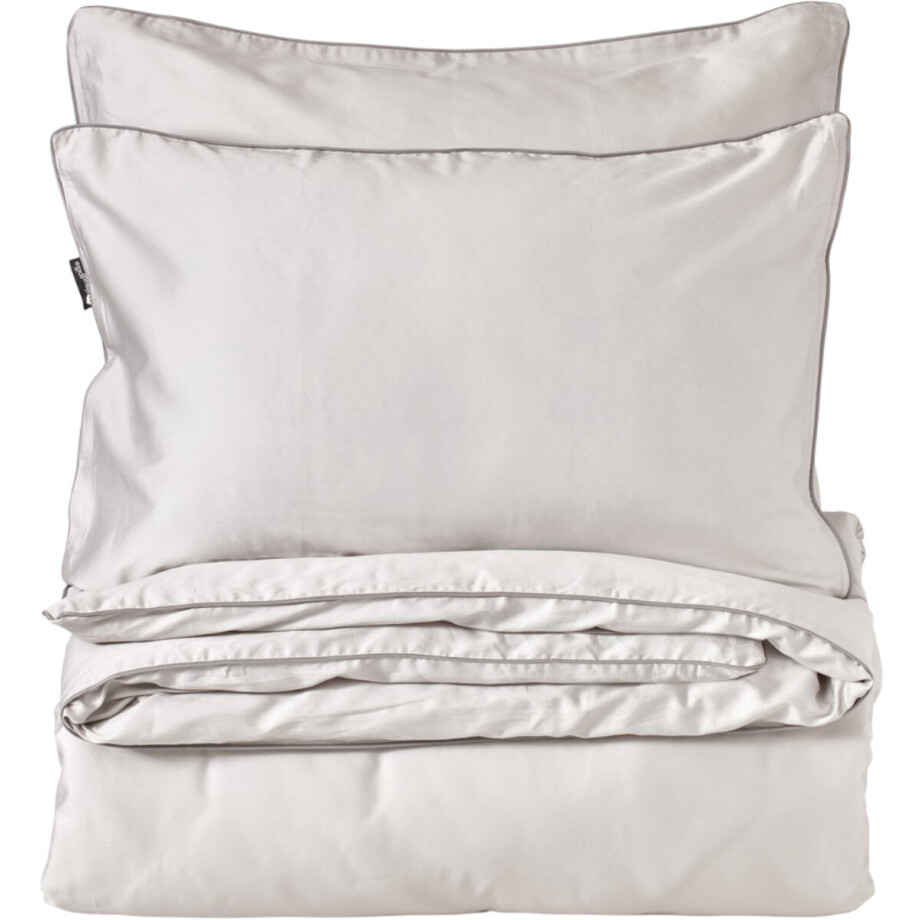 Cloudpillo Beddengoed (incl. 1 kussensloop 55x75) - Extra zacht, Ademend en Antibacterieel - Vochtbestendig met verborgen rits - Misty Grey - 140x220 cm afbeelding 1