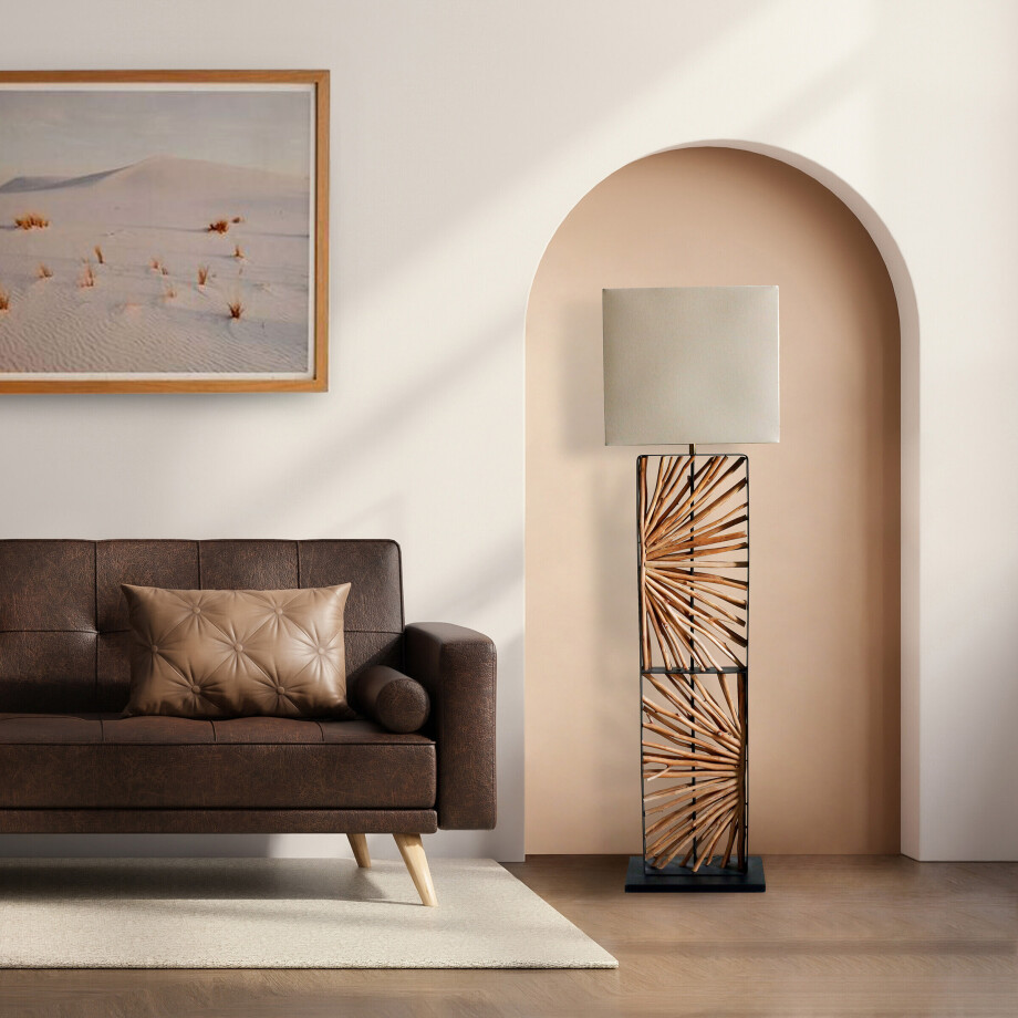 Artistiq Vloerlamp 'Markeda' 165cm hoog afbeelding 1