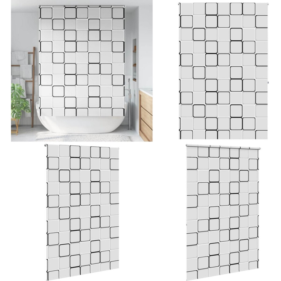 vidaXL Doucherolgordijn 160x240 cm stofbreedte 156 cm - Douche Rolgordijn - Douche Rolgordijnen - Doucherolgordijn - Douche Rolgordijn vidaXL Doucherolgordijn 160x240 cm stofbreedte 156 cm - Douche Rolgordijn - Douche Rolgordijnen - Doucherolgordijn - Douche Rolgordijn afbeelding 1