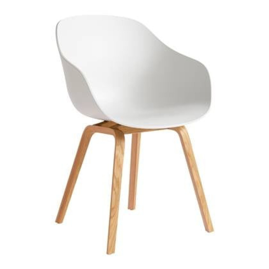 HAY About a Chair AAC222 Stoel - Oak - White afbeelding 1