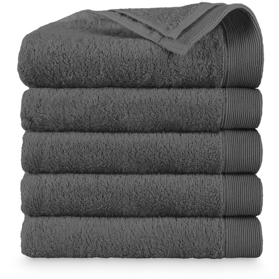 Brabantia Baddoek Brabantia - - Donker Grijs - 100% Katoen (BCI) Brabantia Baddoek Brabantia - - Donker Grijs - 100% Katoen (BCI) afbeelding 1