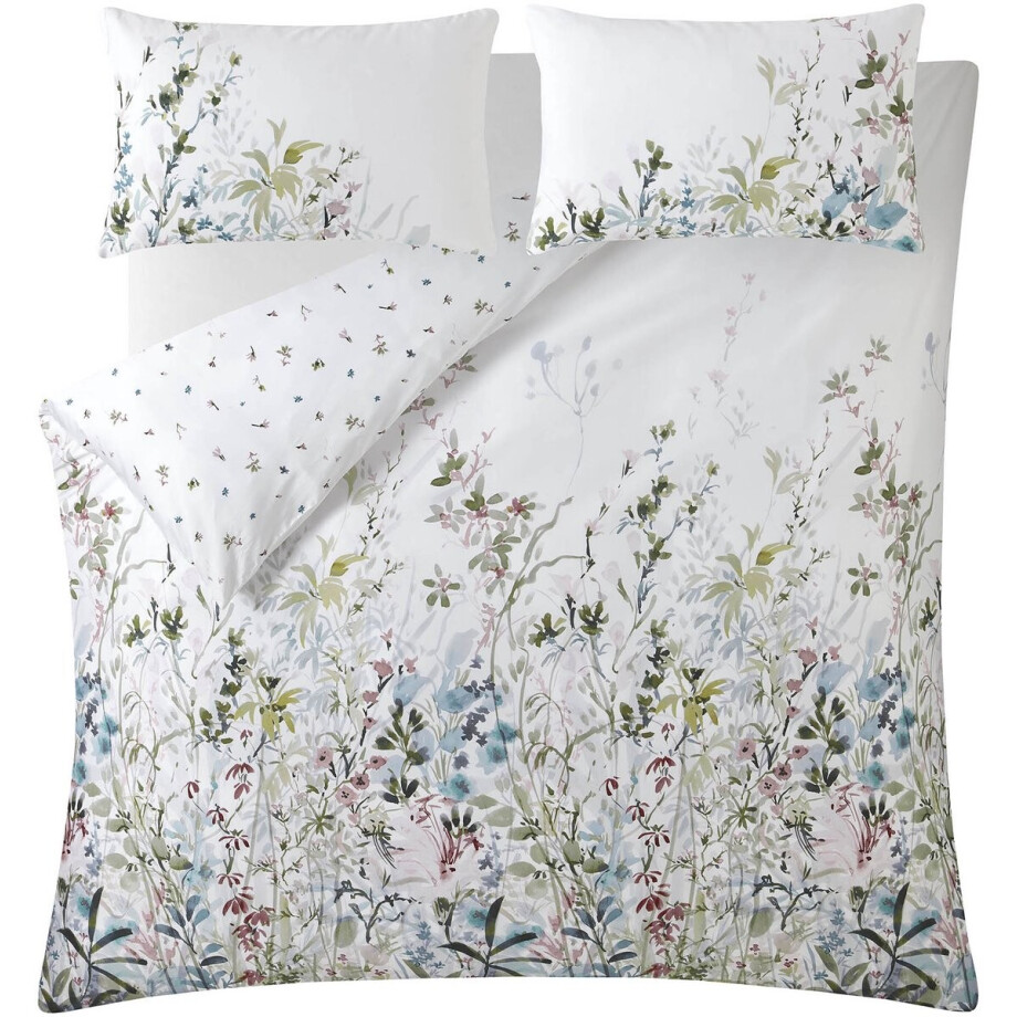 Laura Ashley Pointon Fields Multi Dekbedovertrek lits-jumeaux 230 x 220cm Laura Ashley Pointon Fields Multi Dekbedovertrek lits-jumeaux 230 x 220cm afbeelding 1