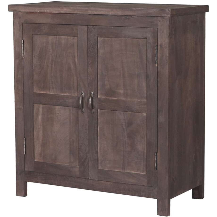 by Mooss - Wandmeubel - Commode - Dressoir - Bruin - Hout - Umber - Landelijk - Deuren - Lage kast - Kast afbeelding 1