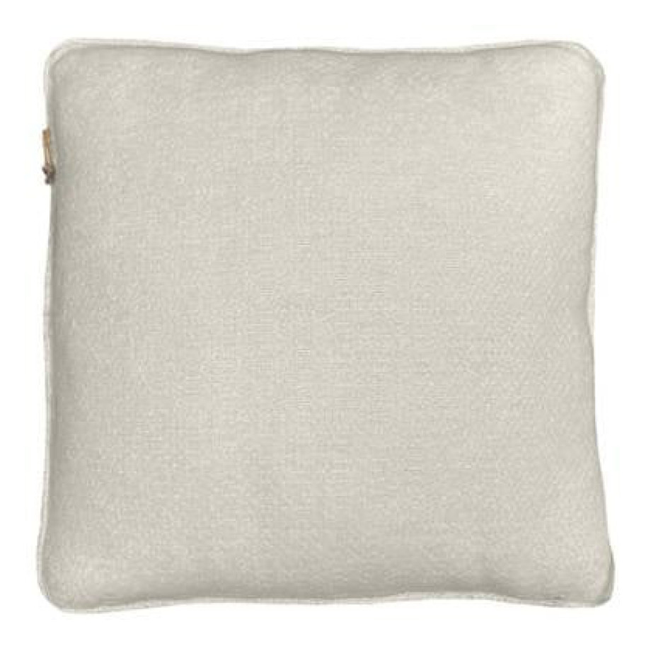 Malagoon Recycled Wool Sierkussen 50 x 50 - Abbey White afbeelding 1