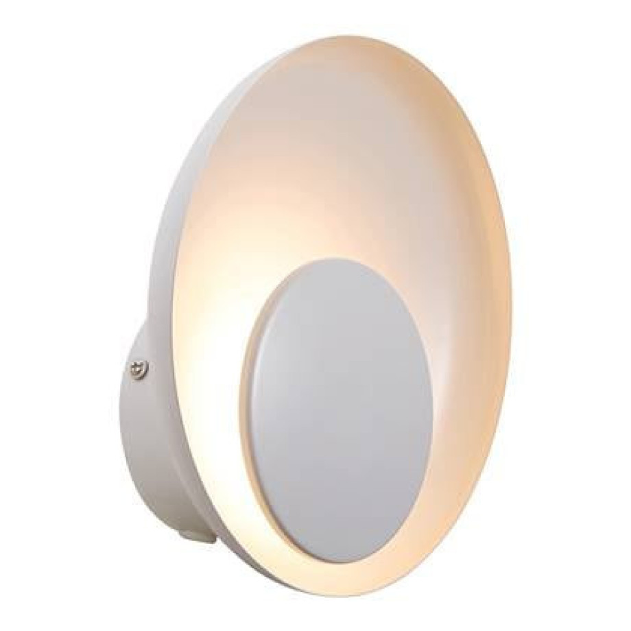 Nordlux Marsi Wandlamp - Ã 21 cm - Wit afbeelding 1