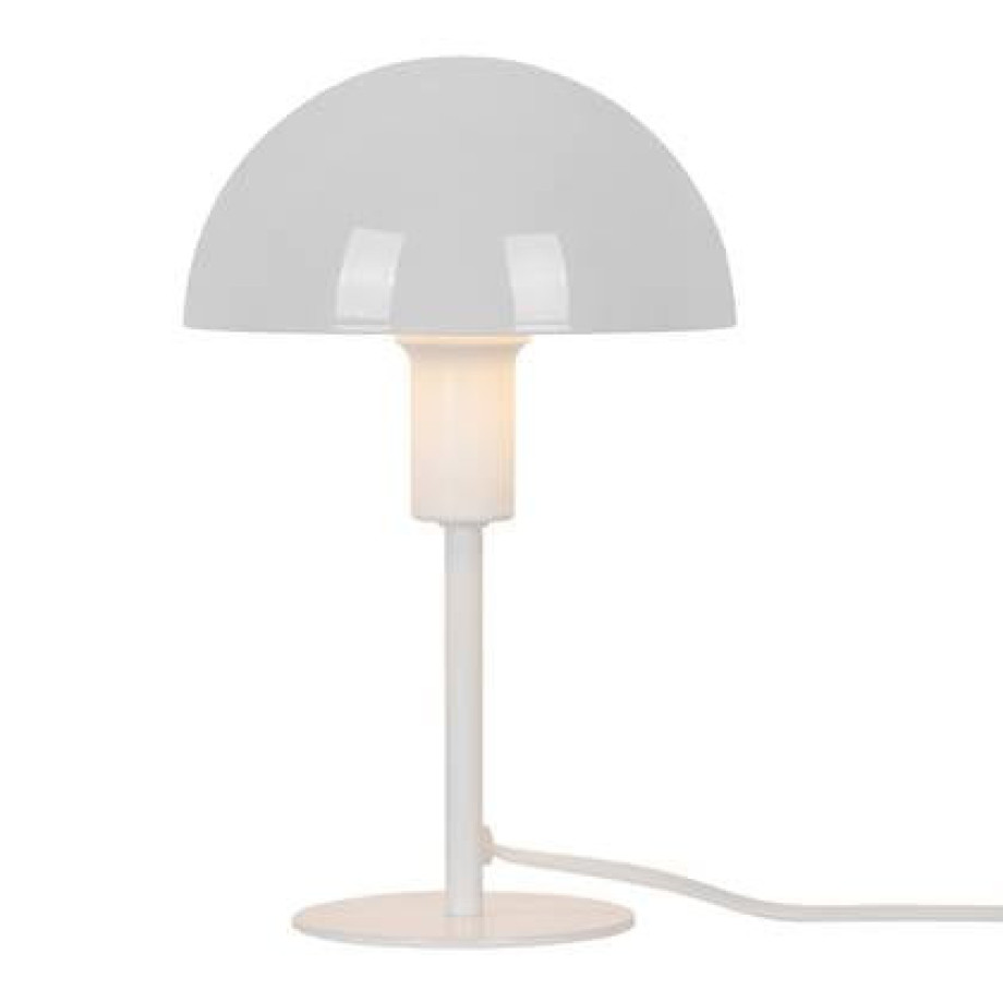 Nordlux Ellen Mini Tafellamp - Ã 16 cm - Wit afbeelding 1