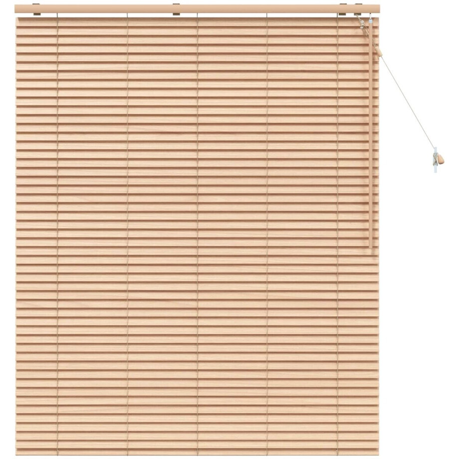 vidaXL - Venetiaanse - jaloezie - Eiken - Look - 140 - x - 160 - cm - 35 - mm vidaXL - Venetiaanse - jaloezie - Eiken - Look - 140 - x - 160 - cm - 35 - mm afbeelding 1
