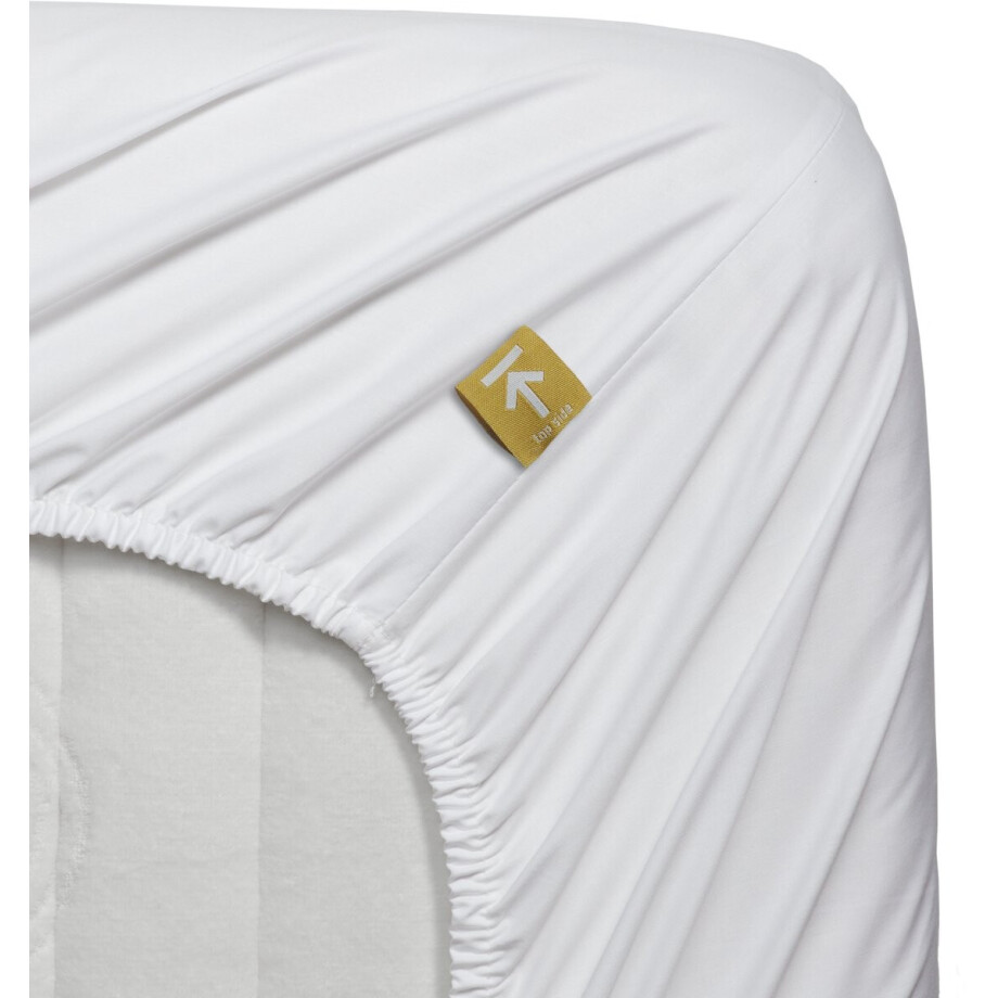 Beddinghouse Percale katoen - Hoeslaken - 80x200 - Wit afbeelding 1