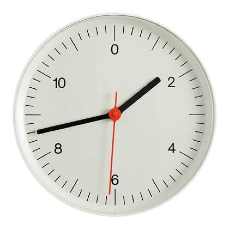 HAY Clock Wandklok - White afbeelding 1