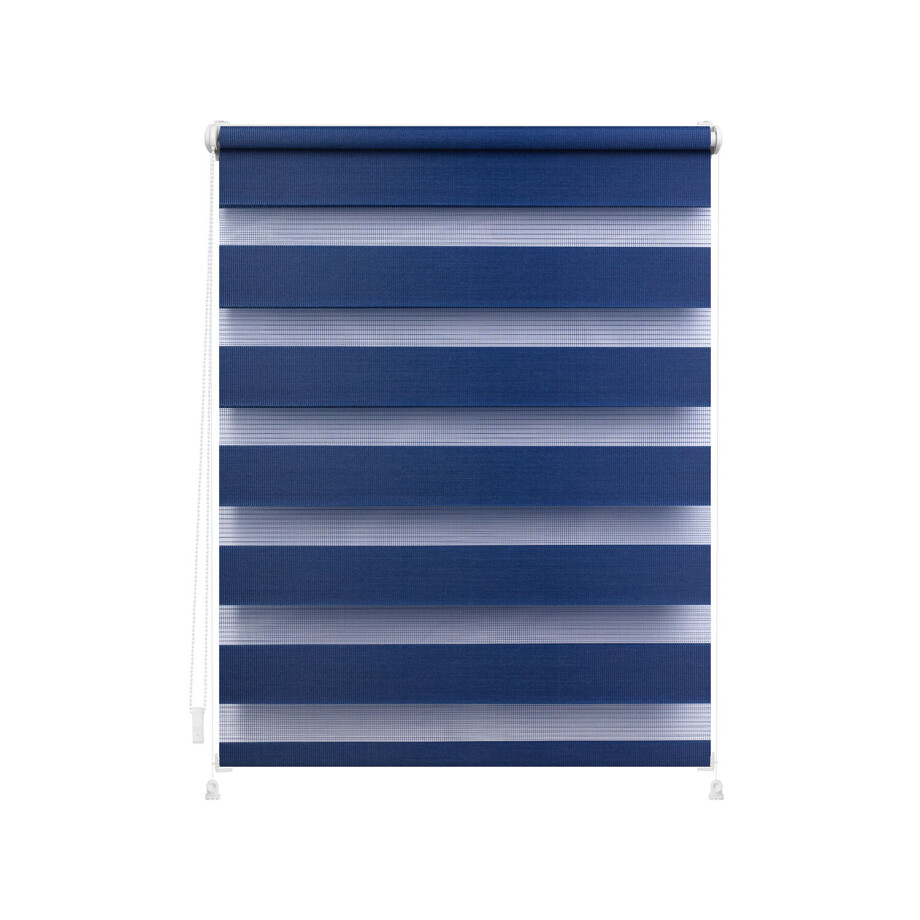Lichtblick Duo-rolgordijn Klemmfix (Blauw, 70 x 150 cm) afbeelding 1