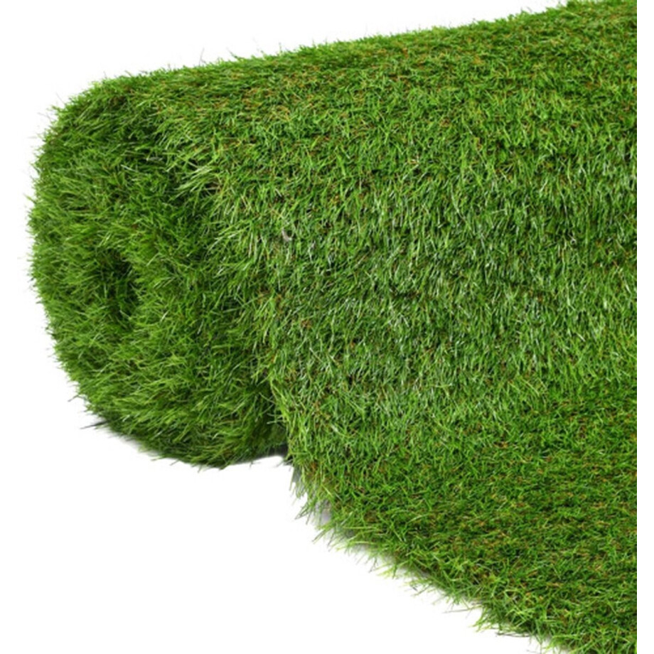 vidaXL - Kunstgras - 1x5 - m/30 - mm - groen afbeelding 1