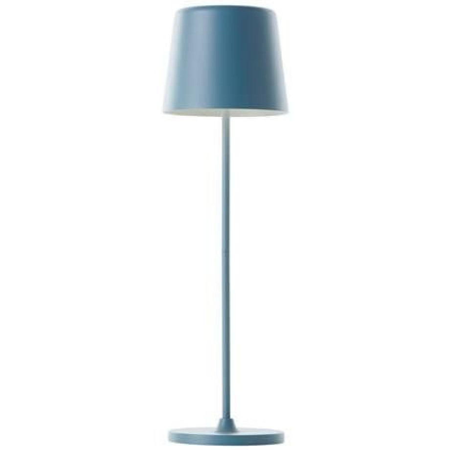 Brilliant Kaami Tafellamp - Ã 10 cm - Blauw afbeelding 1