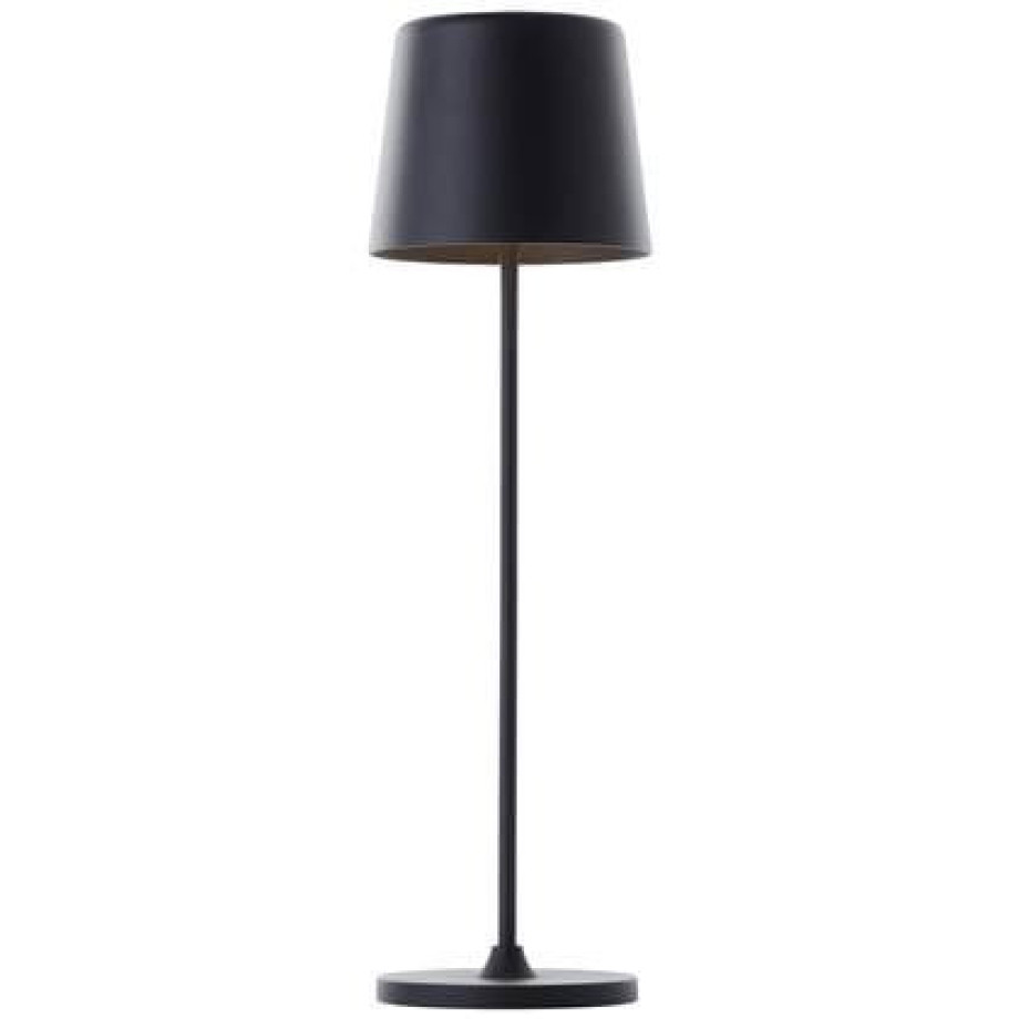 Brilliant Kaami Tafellamp - Ã 10 cm - Zwart afbeelding 1
