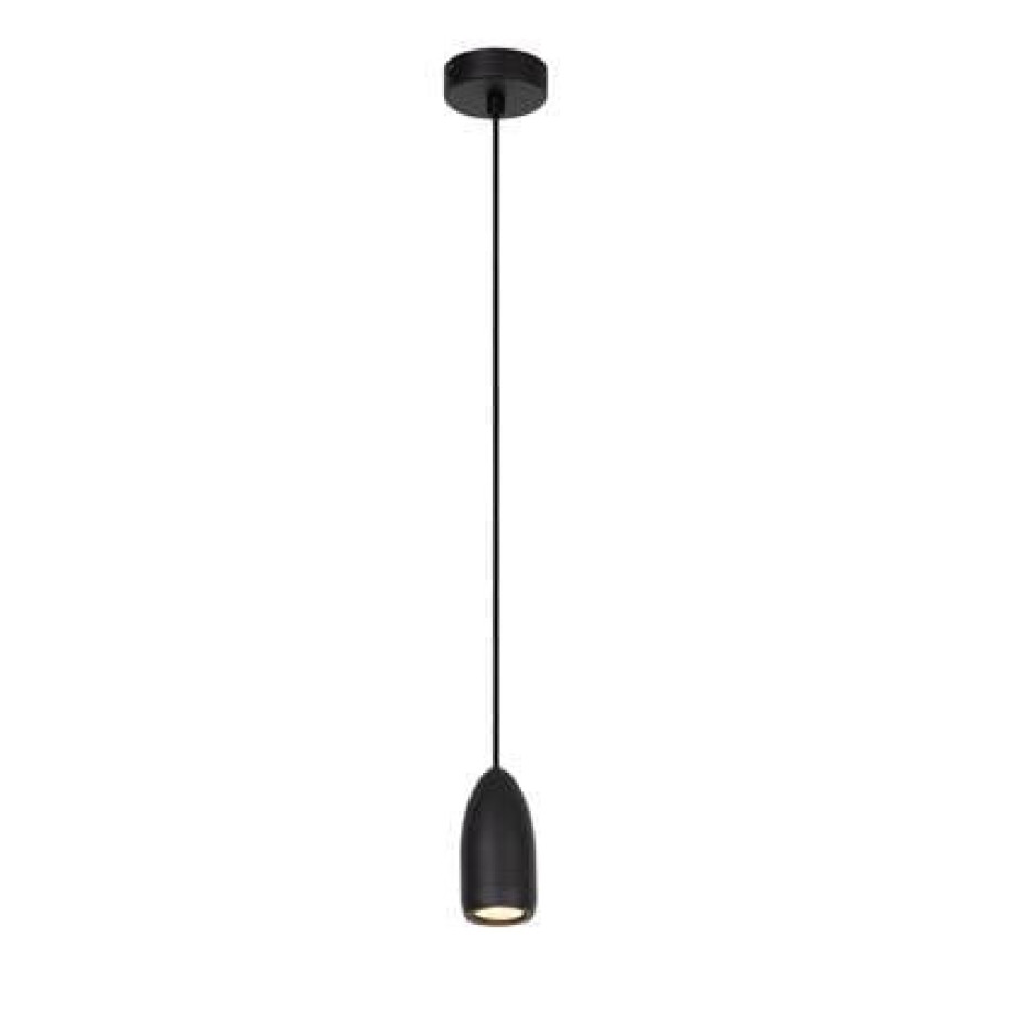 Lucide EVORA Hanglamp - Zwart afbeelding 1