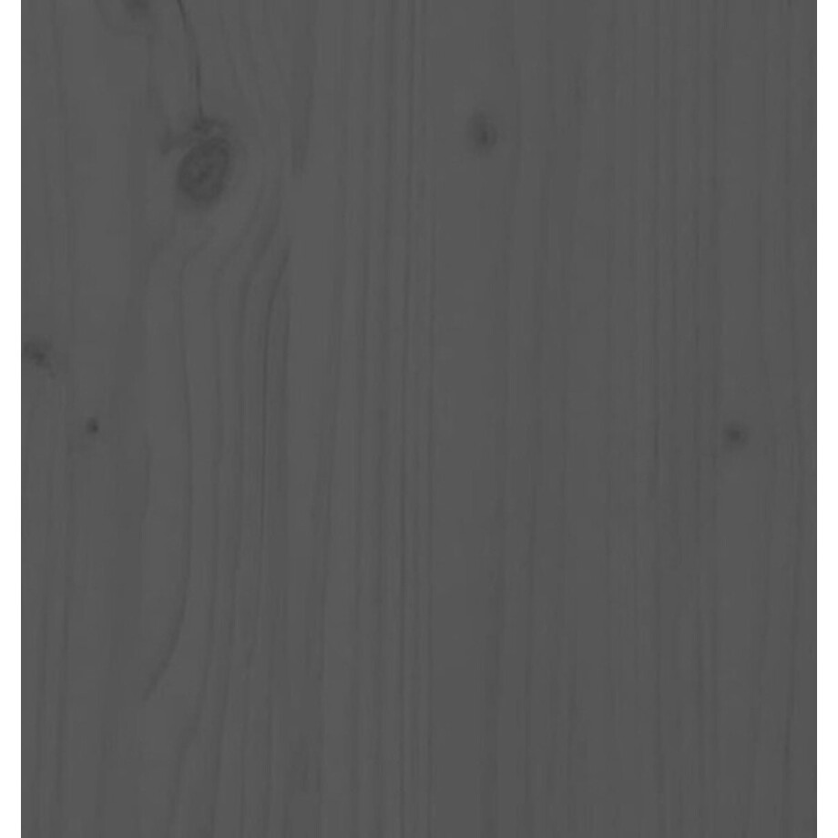 vidaXL Dressoir - Dressoirs - Bijzetkast - Consolekast - Dressoir 100x40x75 cm massief grenenhout grijs afbeelding 1