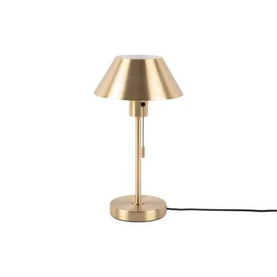 Leitmotiv - Table lamp Office Retro metal antique gold plated afbeelding 1