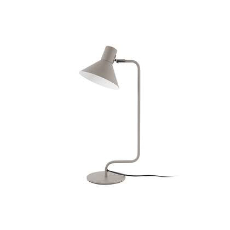 Leitmotiv - Table lamp Office Curved metal warm grey afbeelding 1