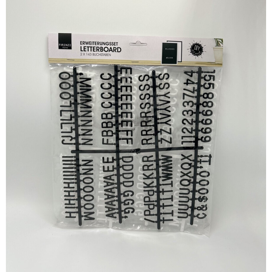 Letterbord - Letters Los - Losse Letters Letterbord - Letterbord Zwart - Letterbord Wit Letterbord - Letters Los - Losse Letters Letterbord - Letterbord Zwart - Letterbord Wit afbeelding 1