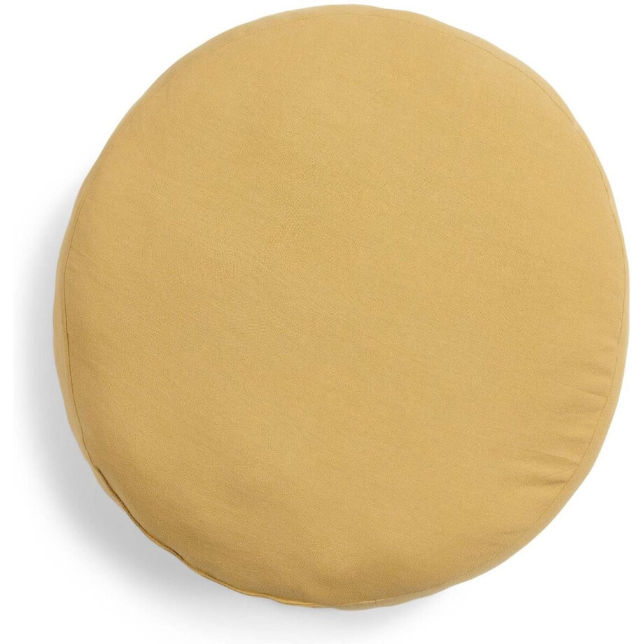 ESSENZA Mads Sierkussen Okergeel - Ø 45 cm ESSENZA Mads Sierkussen Okergeel - Ø 45 cm afbeelding 1