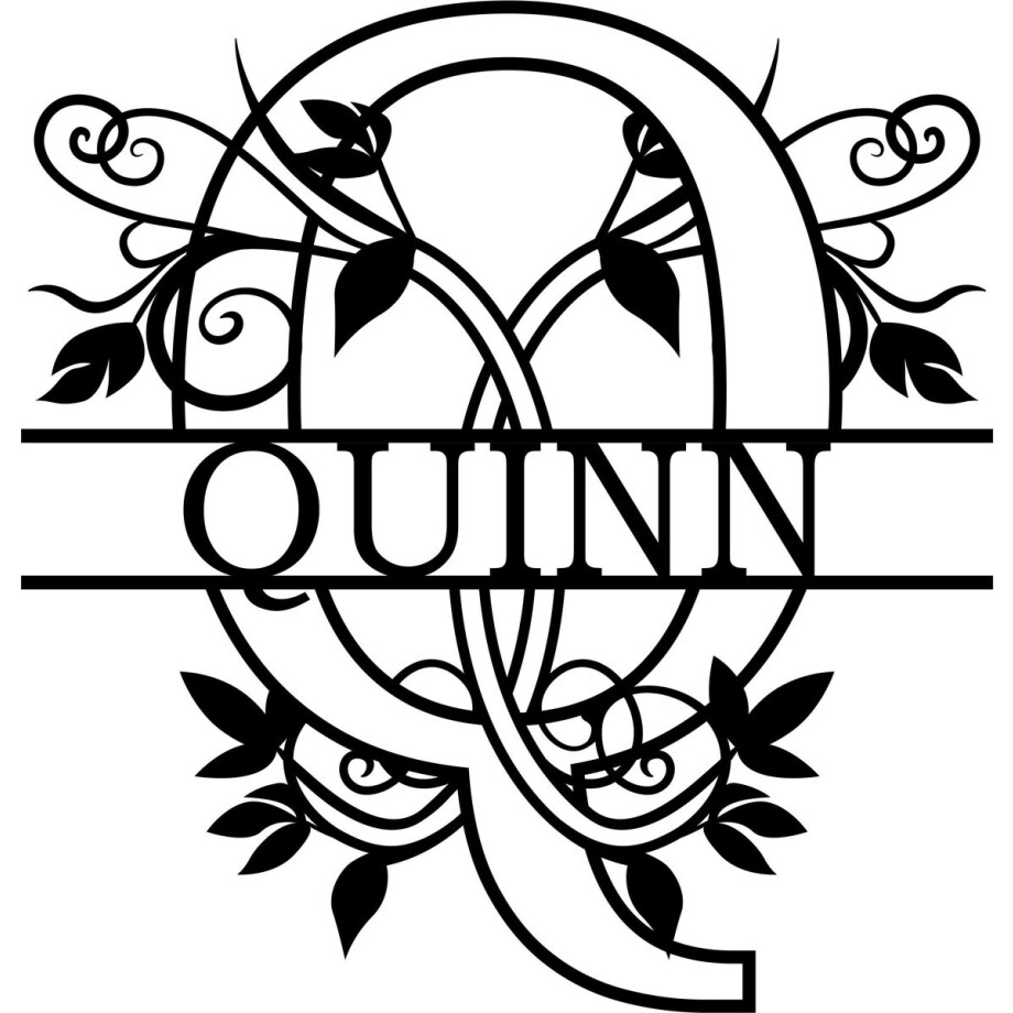 Wanddecoratie | Gepersonaliseerde letters A t/m Z - M (20cm) afbeelding 1