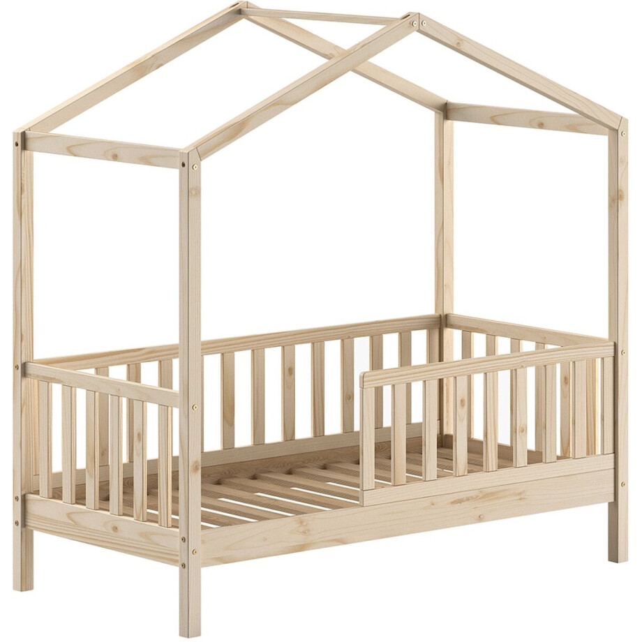 Kinderbed Dallas - 70x140 cm - Massief grenen Kinderbed Dallas - 70x140 cm - Massief grenen afbeelding 1