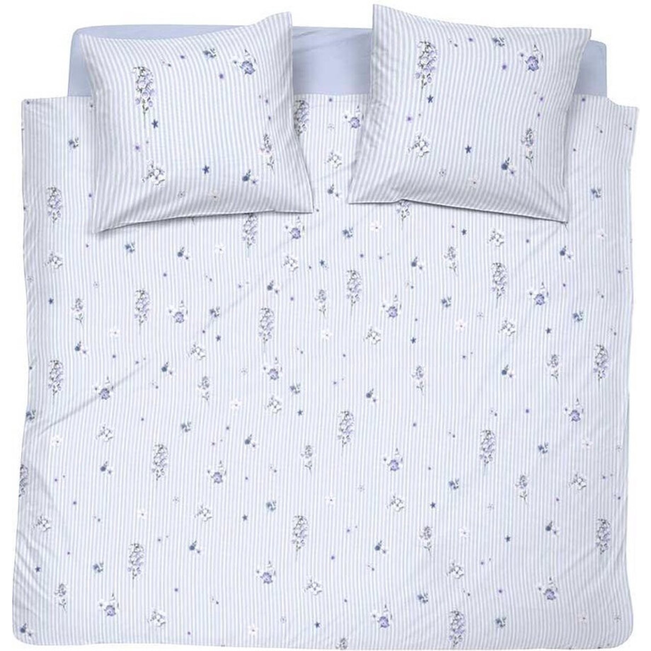 Cinderella Jeanne Dekbedovertrek - Katoen - Lits-jumeaux - 240x200/220 cm - Blue Cinderella Jeanne Dekbedovertrek - Katoen - Lits-jumeaux - 240x200/220 cm - Blue afbeelding 1