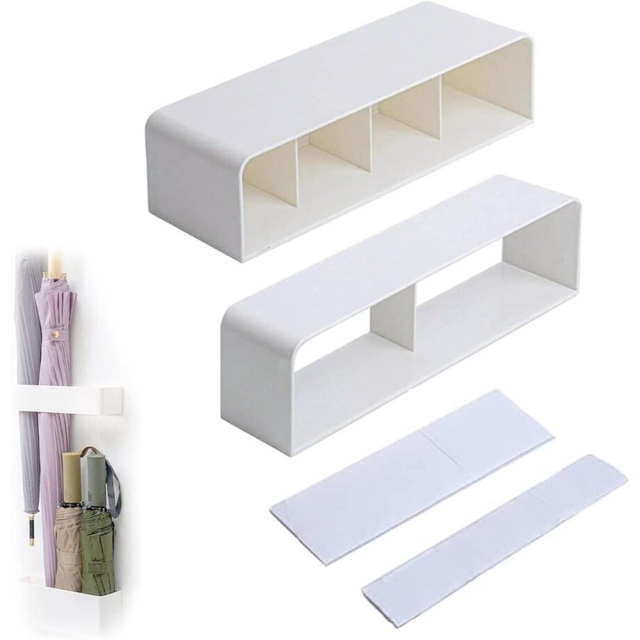 Brenzoos - Paraplu Stand Houder Waterdicht Punch-Free Opbergstandaard Thuis Kantoor Regen Accessoire Opbergen Brenzoos - Paraplu Stand Houder Waterdicht Punch-Free Opbergstandaard Thuis Kantoor Regen Accessoire Opbergen afbeelding 1